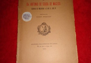 Duas Cartas do dr. António de Sousa de Macedo