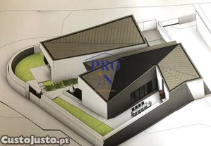 Terreno com projeto aprovado para moradia térrea