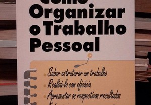Como Organizar o Trabalho Pessoal