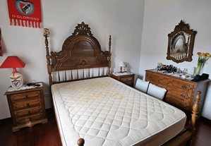 Mobília quarto de casal com colchão
