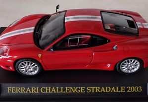 Miniatura 1:43 Colecção Ferrari CHALLENGE STRADALE (2003)