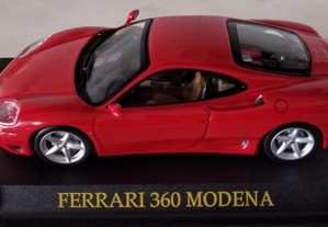 Miniatura 1:43 Colecção Ferrari 360 MODENA (1999)