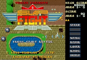 Placa de jogos Slap Fight Ano 1986