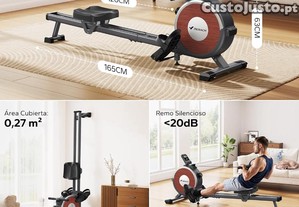 Máquina remo 193cm 158kg