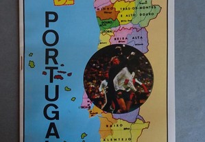 Caderneta de cromos de futebol vazia Craques de Portugal