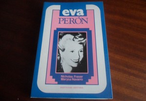 "Eva Perón" de Nicholas Fraser e Marysa Navarro - 1ª Edição de 1985