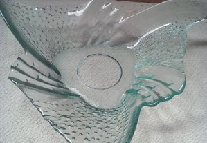 fruteira de vidro reciclado
