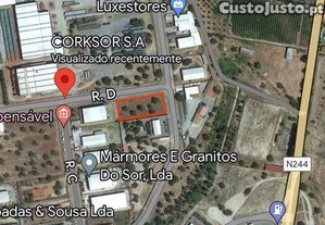 Terreno em Ponte de Sor, Tramaga e Vale de Aor de 3346,00 m