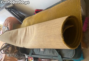 carpete tons castanho média