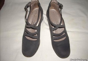 Sapatos vintage Charles cor castanho Nº. 37 - Bom estado