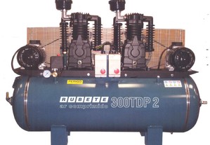 300TDP2-Compressor 4+4 HP = 1060Lt/min 10 bar Rube