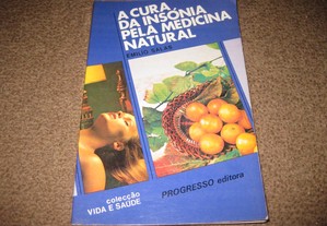 Livro "A Cura da Insónia Pela Medicina Natural" de Emilío Salas