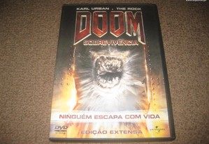 DVD "Doom- Sobrevivência" com Dwayne Johnson
