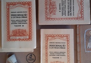 Peregrinação e outras obras Vol. I, II, III e IV, Fernão Mendes Pinto