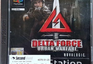 Jogo Ps1 Delta Force Urban Warfare