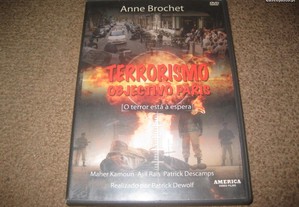 DVD "Terrorismo: Objectivo Paris" com Anne Brochet