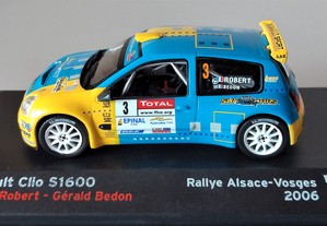 * Miniatura 1:43 Renault Clio S1600 Rallye Alsace 2006