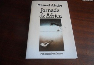 "Jornada de África" de Manuel Alegre - 1ª Ed 1989