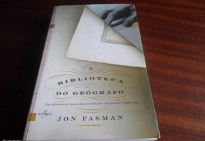 "A Biblioteca do Geógrafo" de Jon Fasman