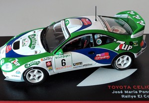 * Miniatura 1:43 Toyota Celica GT-Four Rallye El Corte Inglês 1996