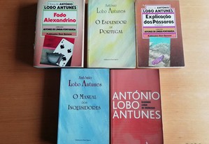 Livros António Lobo Antunes