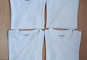 Conjunto de 4 camisas interiores -5 anos