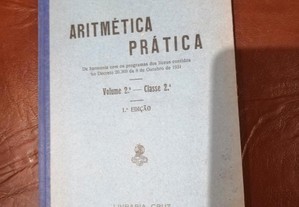 aritmetica pratica 1. ediçao , diogo pacheco de amorim 1933
