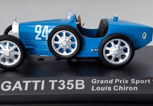 * Miniatura 1:43 Bugatti T35B | Grand Prix Sport 1928 | "100 Anos do Desporto Automóvel"