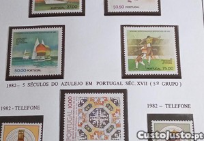 Selos de Portugal 1976 a 1996