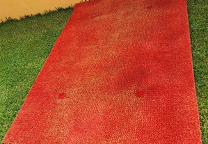 Carpete vermelha 1,60 X 2,30
