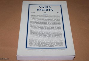 Vária Escrita Sintra 1997 Nº4