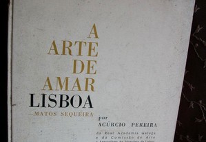Arte de Amar Lisboa Matos Sequeira. Acursio Pere