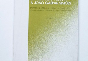 Cartas de Fernando Pessoa a João Gaspar Simões