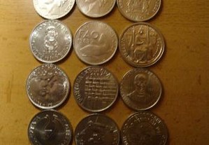 Coleção de moedas de 25$00 Comemorativas - Belas