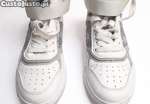 Ténis Bota Pele Branco