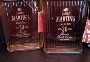 Whisky James Martins 30 Anos decada 1960