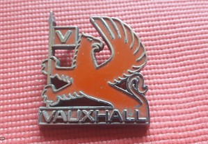Símbolo original Vauxhall em metal vintage