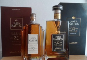 Whisky - James Martin's Fine&Rare 20 Anos e James Martin's de 32 anos - Edição Limitada