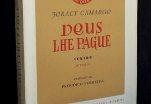 Livro Deus lhe Pague Joracy Camargo Livros do Brasil