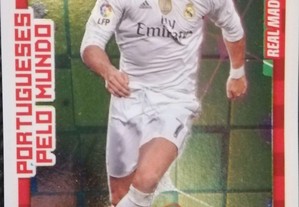 Cromo do jogador de futebol Cristiano Ronaldo da colecção da Época 2015-16