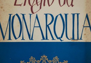 Elogio da Monarquia de António Corrêa D´Oliveira - 1ª Edição Ano de 1944