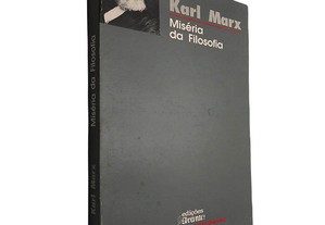 Miséria da filosofia - Karl Marx