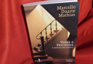 Vozes e Percursos - A Memória dos Outros I, de Marcello Duarte Mathias. Novo.