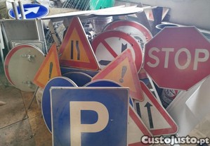 Sinalizao de transito e obra diversos