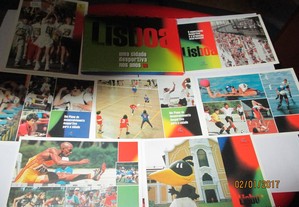 Colecção de postais - Lisboa uma cidade desportiva