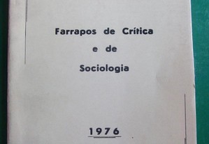 Farrapos de Critica e de Sociologia, 1976