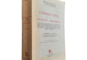 Código Civil e Legislação Complementar Código Civil e Legislação Complementar Actualizados e Anotados (Volume II Art. 1251,° a 2