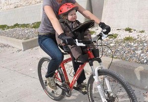 Cadeira de criança frontal bicicleta Weeride