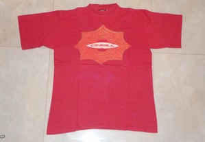T-shirt de homem vermelha O'Neill