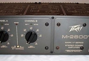 Peavey M-2600 serie MARK V, Stereo Power Amplifier de 600W